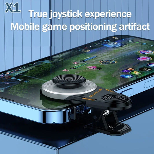 Joysticks externos universales X1 para teléfono móvil de 360 grados para juegos, caminar, moverse, FPS, Android, iOS, PUBG, ABS, accesorios para juegos