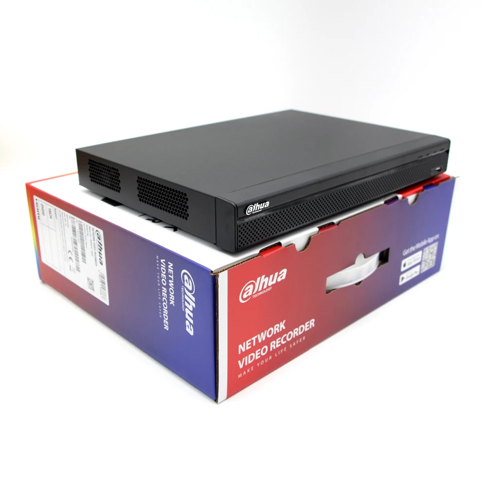 NVR Dahua original NVR4208-4KS3, NVR4216-4KS3 y NVR4232-4KS3, grabador de vídeo en red 4K de 8/16/32 canales, 1U, 2 discos duros, sin puertos PoE.