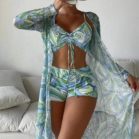Trajes de baño sexys separados 2024, tankini, ropa de baño femenina, ropa de playa deportiva, trajes de baño de dos piezas, traje de baño de piscina para niñas y mujeres.