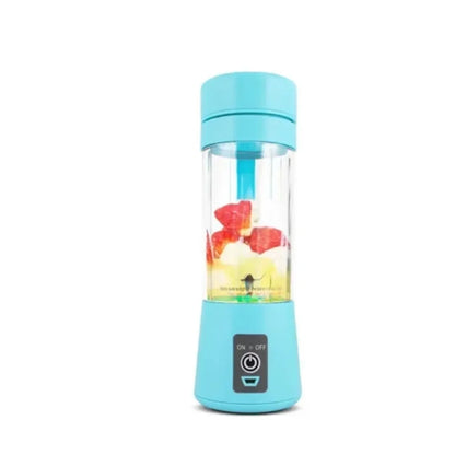 Mini licuadora portátil recargable por USB (2025), 380 ml, para batidos de mano, taza de viaje para batidos y jugos para llevar.