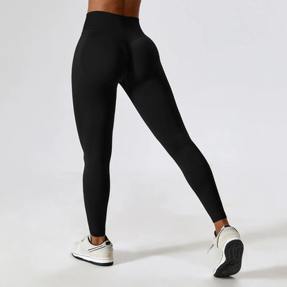 Leggings de yoga de alta calidad Hearuisavy para mujer, ideales para fitness al aire libre y gimnasio. Leggings transpirables para entrenamiento, con efecto push-up.