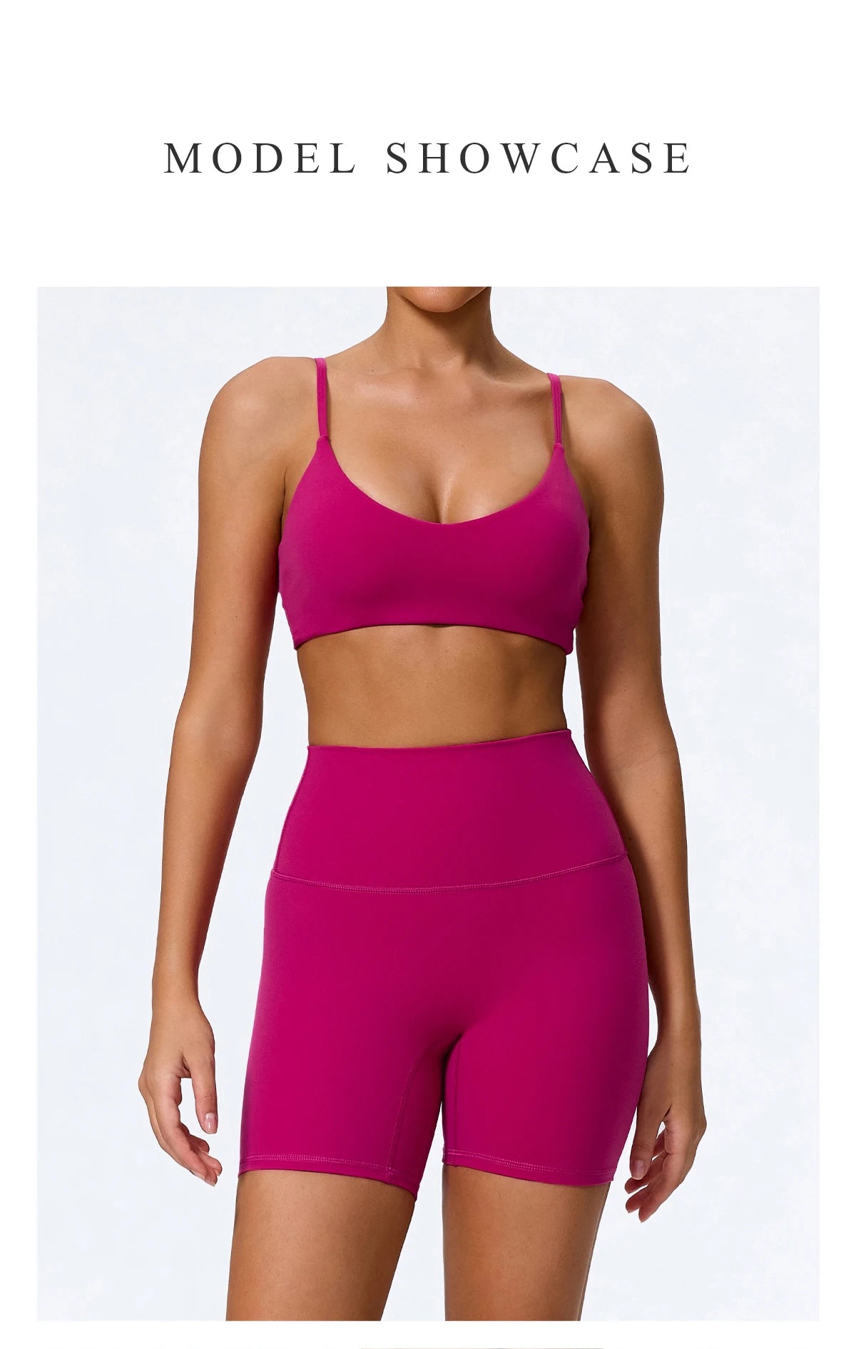 Ctenkevet - Conjunto deportivo de 2 piezas sin mangas para mujer, de verano, para gimnasio, yoga, de cintura alta, transpirable, mallas deportivas para mujer