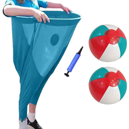Juego de patio con pantalones de abuela creativos, divertido juego de lanzamiento al aire libre, suave, transpirable, divertido juego de fiesta, actividad grupal