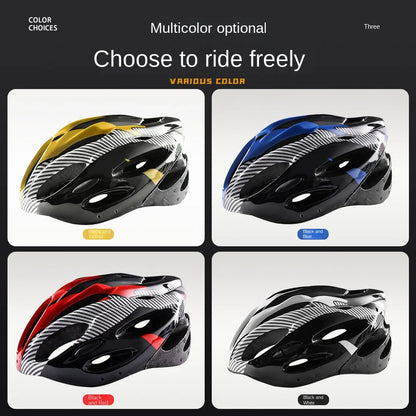 Casco de bicicleta para hombre y mujer, casco deportivo de ciclismo, ajustable, para bicicleta de montaña o carretera, con almohadilla suave, gorro de seguridad, accesorios.
