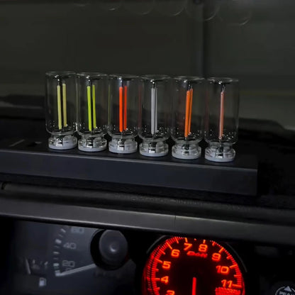 Luz de ambiente USB para coche, inalámbrica, con modificación, luz de ambiente interior, luminosa, LED, decorativa, personalizada, lámpara de noche