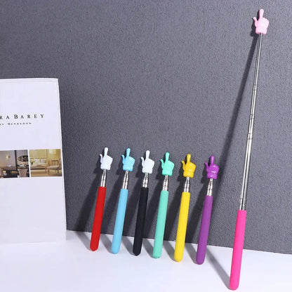 Materiales para maestros Ayudas didácticas Guía de lectura para reuniones Puntero especial para maestros Herramientas de enseñanza preescolar Palo de enseñanza
