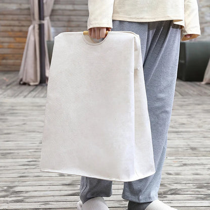 Cesta de lavandería de gran capacidad para ropa sucia con asa, cesta plegable para ropa, accesorios de baño