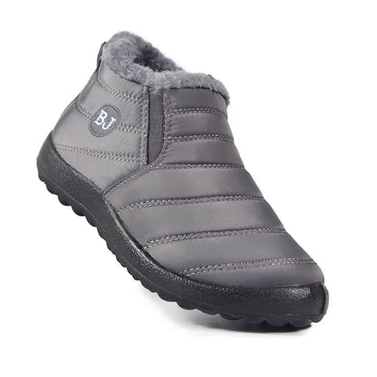 Botas de nieve para hombre, zapatos para exteriores, botas de invierno para hombre, botines de senderismo, zapatos impermeables para hombre, zapatos de trabajo, calzado