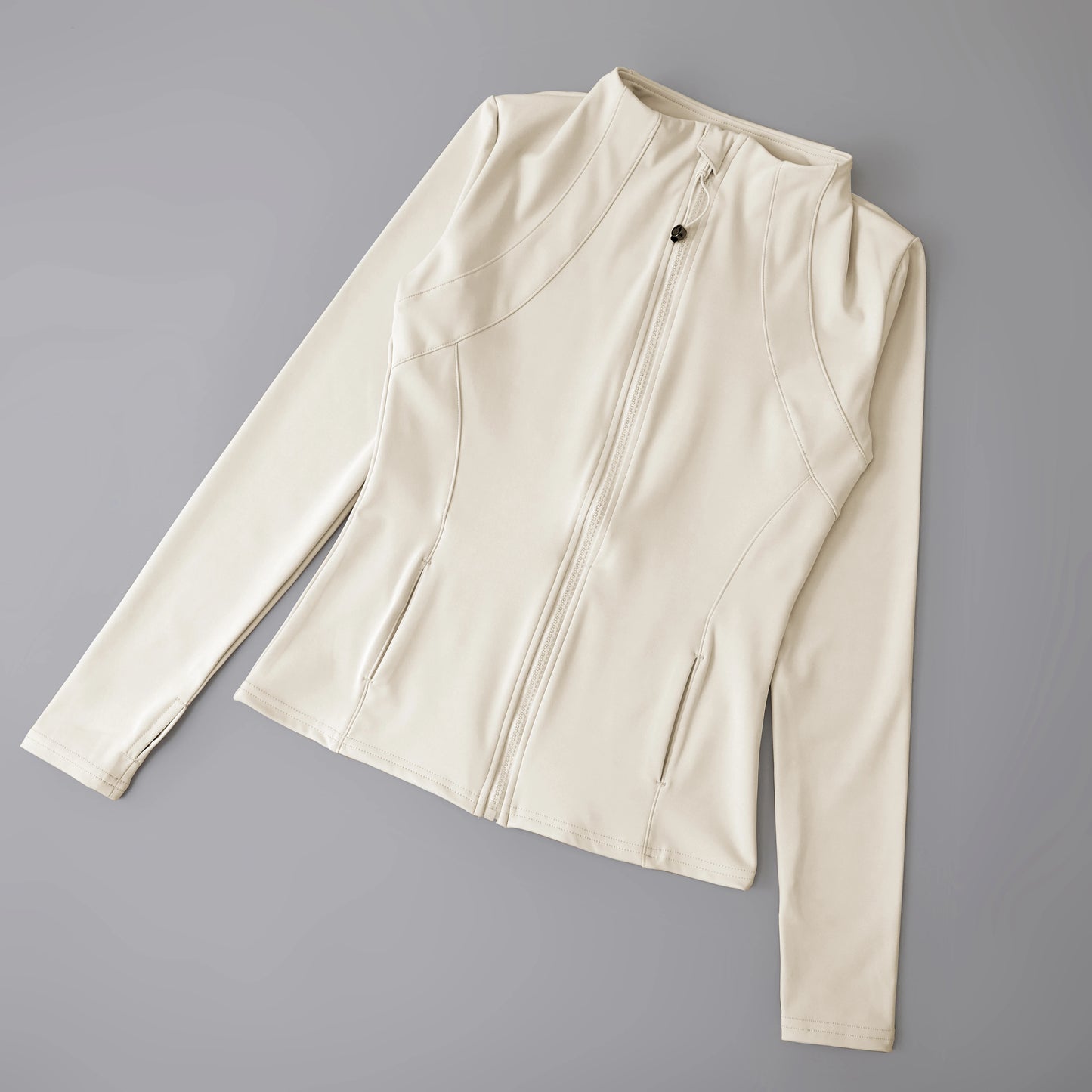 Chaqueta deportiva para mujer, camiseta de yoga, ajustada, de manga larga, para correr, pilates y fitness