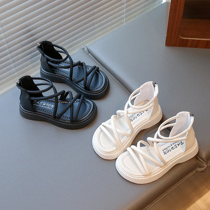 Sandalias antideslizantes para niños, transpirables, 2025, nuevas, impermeables, para playa, calzado para niños, paquete de 2 pares, sandalias para bebé y escuela.