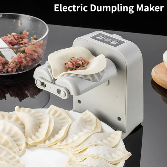 Máquina eléctrica automática para hacer empanadillas, molde para empanadillas, prensado de piel, empanadillas eléctricas, raviolis, accesorios de cocina