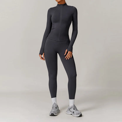 Conjunto de yoga deportivo sin costuras para mujer, 2 o 3 piezas, ropa deportiva para gimnasio, conjuntos de yoga para mujer, chándales, sujetador deportivo, leggings para gimnasio