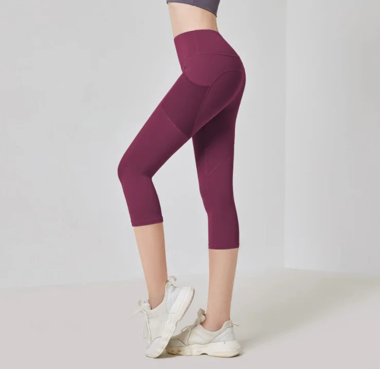 Leggings deportivos de cintura alta con bolsillos, ideales para fitness, correr y hacer ejercicio. Nuevos modelos 2023. Pantalones deportivos de secado rápido para mujer. Perfectos para entrenar y hacer yoga.
