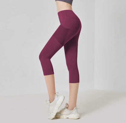 Leggings deportivos de cintura alta con bolsillos, ideales para fitness, correr y hacer ejercicio. Nuevos modelos 2023. Pantalones deportivos de secado rápido para mujer. Perfectos para entrenar y hacer yoga.