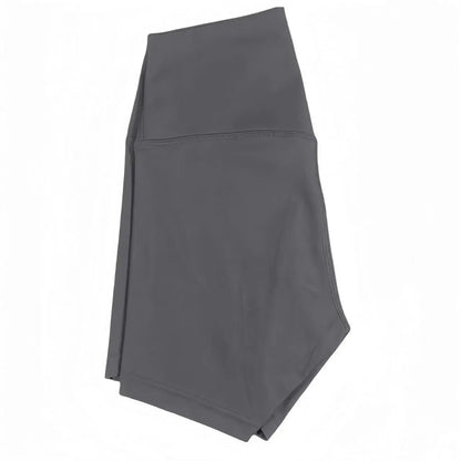 Pantalones cortos de yoga deportivos para mujer con cintura alta, realce de cadera, fitness, running, ciclismo, de 3 puntos, de secado rápido.