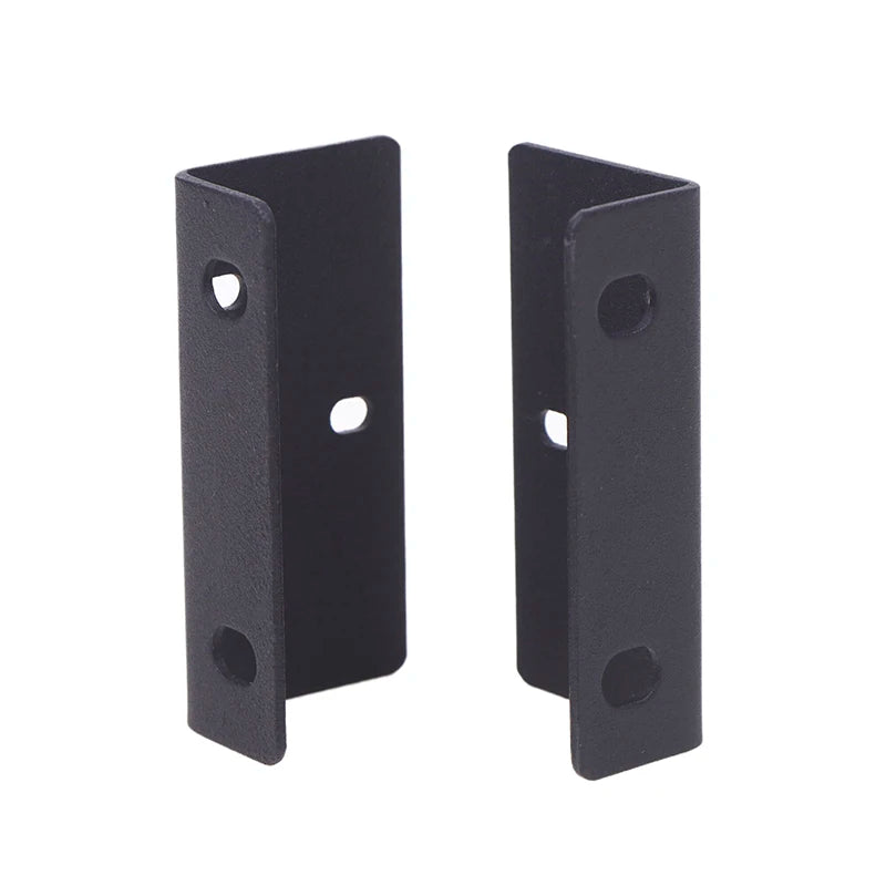 Kit de soportes de montaje en rack con tornillos y orejas de rack metálicas para grabadoras de vídeo en red (NVR) Hikvision 1U/1.5U/2U. Instalación de cámaras.