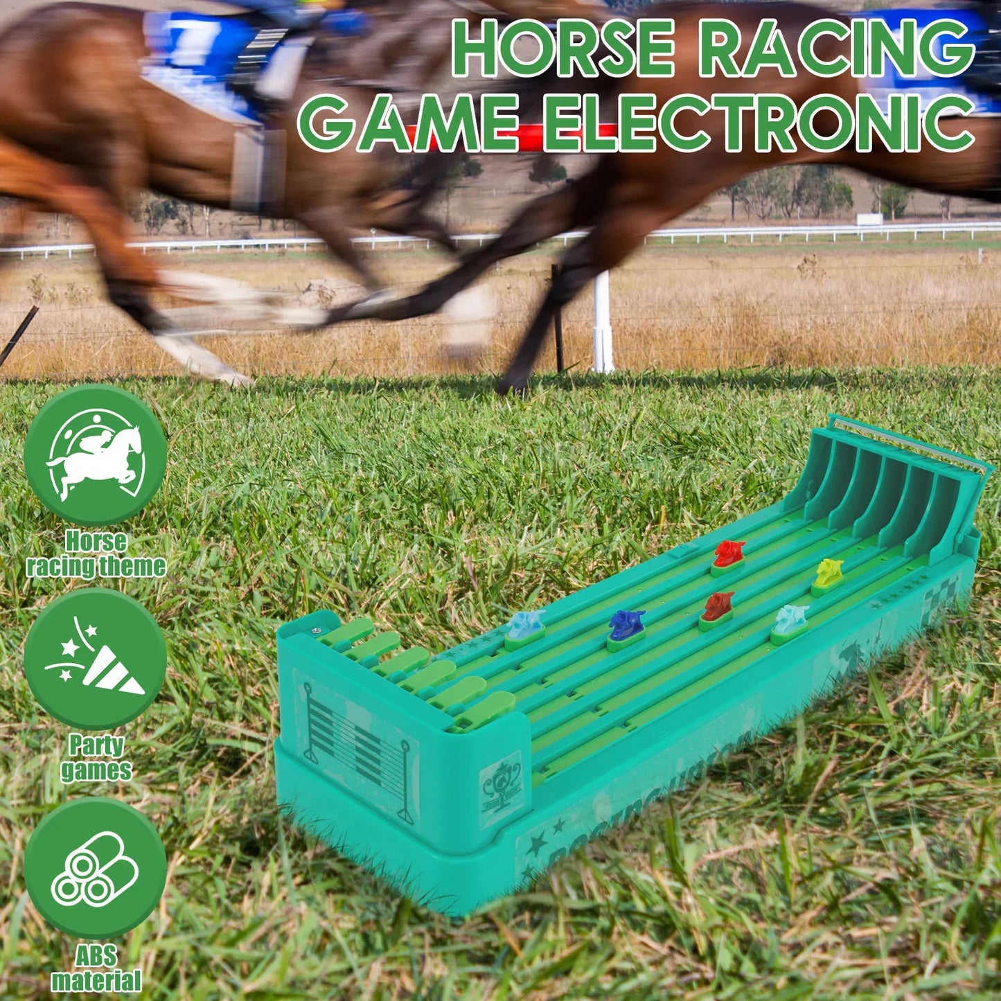 Juego de carreras de caballos, divertido juego de mesa de carreras de caballos, relajante juego de carreras de caballos, juego de mesa de carreras de caballos seguro, juegos de entretenimiento de escritorio