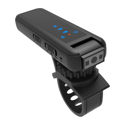 Mini cámara corporal portátil HD1080P, pequeña grabadora policial con visión nocturna infrarroja y clip trasero.