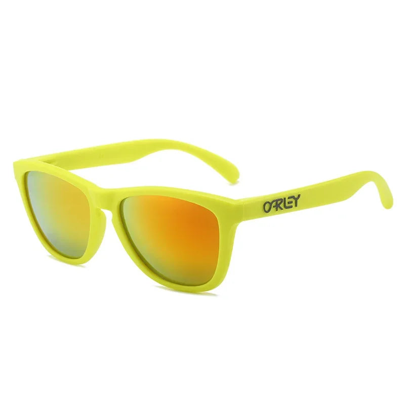 Gafas de sol de piel de rana para exteriores, protección UV400, con película auténtica, para pesca y ciclismo, con lentes polarizadas de colores arcoíris, para hombres, mujeres, niños y bebés. Accesorios.