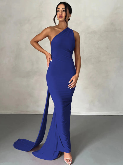 Vestido largo blanco ajustado de Dulzura para mujer, ideal para fiestas, clubes y eventos nocturnos. Estilo urbano. Colección de verano 2024. Venta al por mayor.