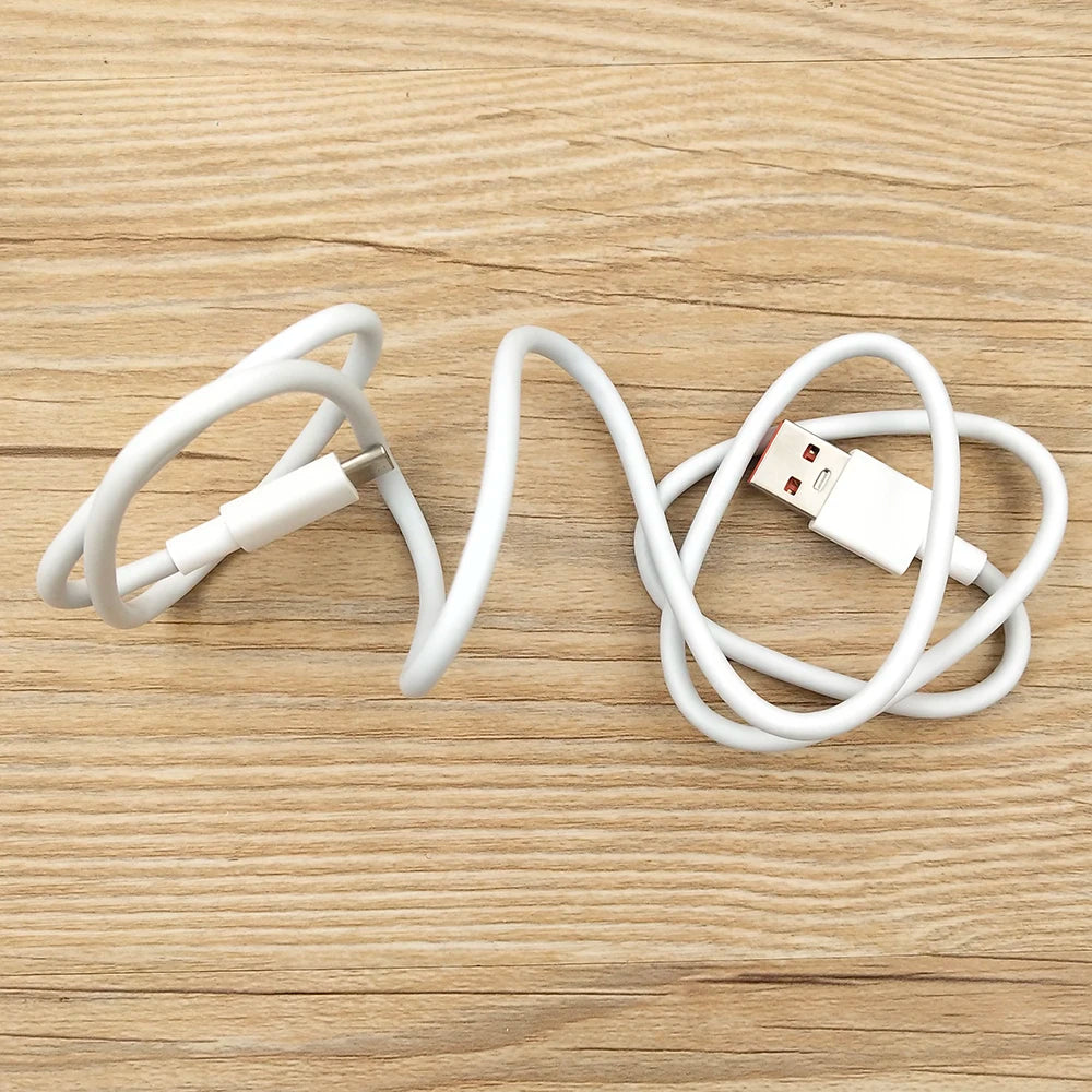 Cable USB tipo C original de Xiaomi, 6 A, 120 W, 67 W, carga rápida turbo para Mi Poco X3, X4, X5, X6, X7, F5, F6, F7, M5, M6, M7 Pro, Redmi Note 13 y 14 Pro