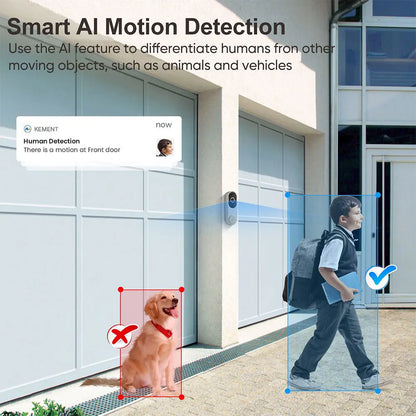 Timbre de puerta inalámbrico con cámara y video de 1080P, timbre inteligente con WiFi, seguridad para el hogar, detección de movimiento, visión nocturna, intercomunicador
