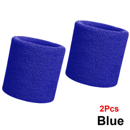 Pack de muñequeras deportivas multicolores únicas para baloncesto (negro, amarillo, blanco, azul, rosa, rojo y gris)
