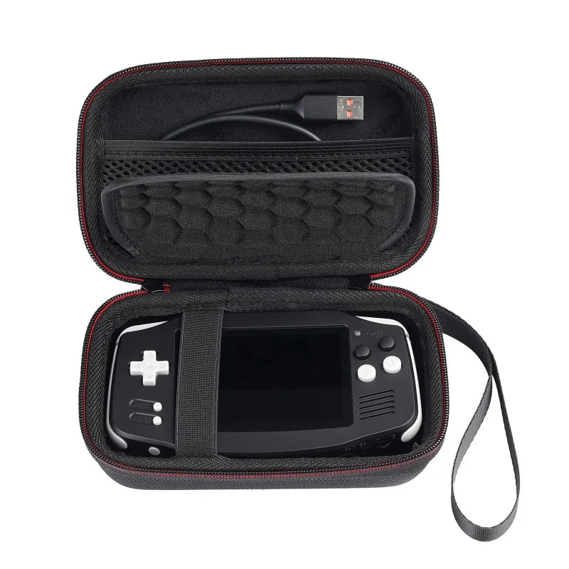 Bolsa de viaje rígida y portátil para la consola de juegos portátil Anbernic RG34XX. Estuche a prueba de golpes. Accesorios para RG34XX.