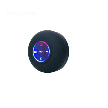 2025 Nuevo baño impermeable inalámbrico LED ventosa Mini altavoz Bluetooth altavoces estéreo portátiles para deportes al aire libre