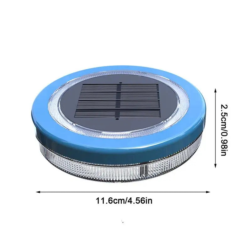 Luces solares para piscinas, IP68, LED flotantes y brillantes, resistentes al agua, de larga duración, para exteriores, para jardín.