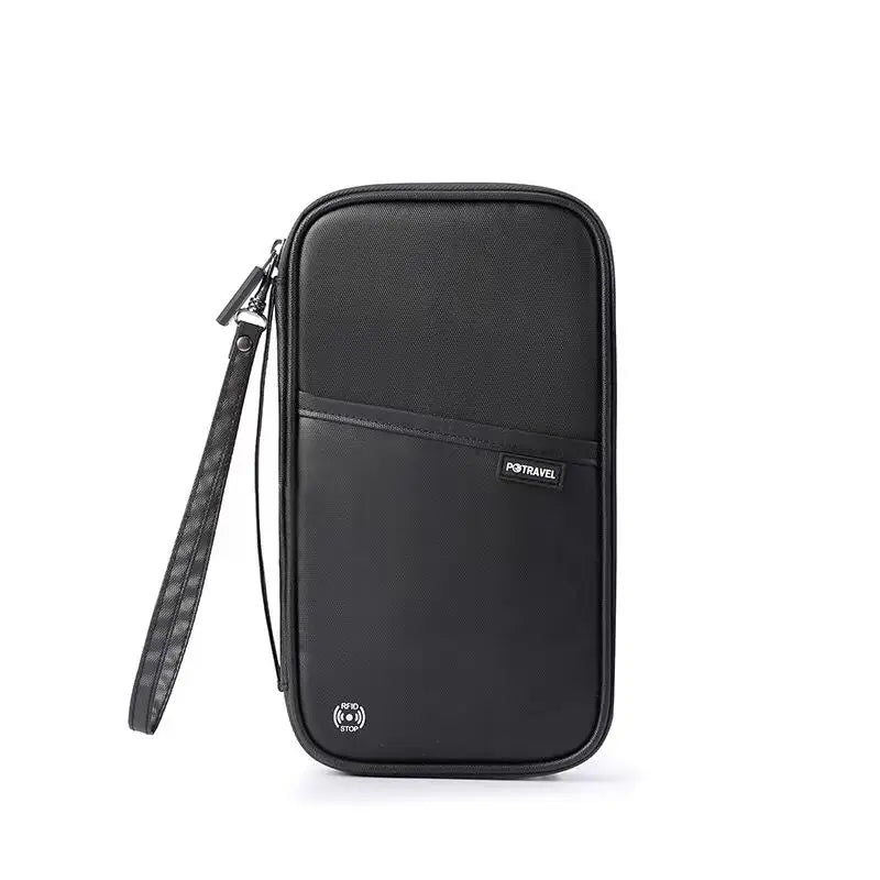 Cartera de viaje, pasaporte, tarjetero, organizador, bolsa para billetes, porta billetes, porta documentos, bolso de mano, bolsa de almacenamiento
