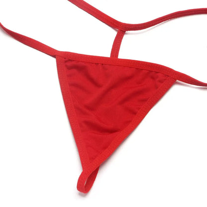 Conjunto de lencería sexy para mujer, top corto, sujetador y braguita, color liso, push up, tanga transparente