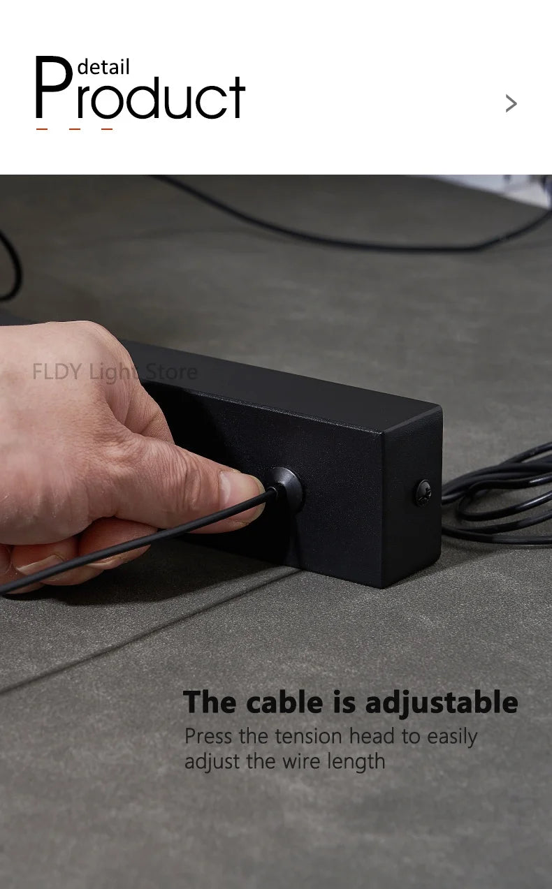 Lámpara de araña para comedor, lámpara nórdica moderna para mesa de comedor, lámpara de bar, luces para restaurante, luces de cocina, lámparas LED de tira para oficina.