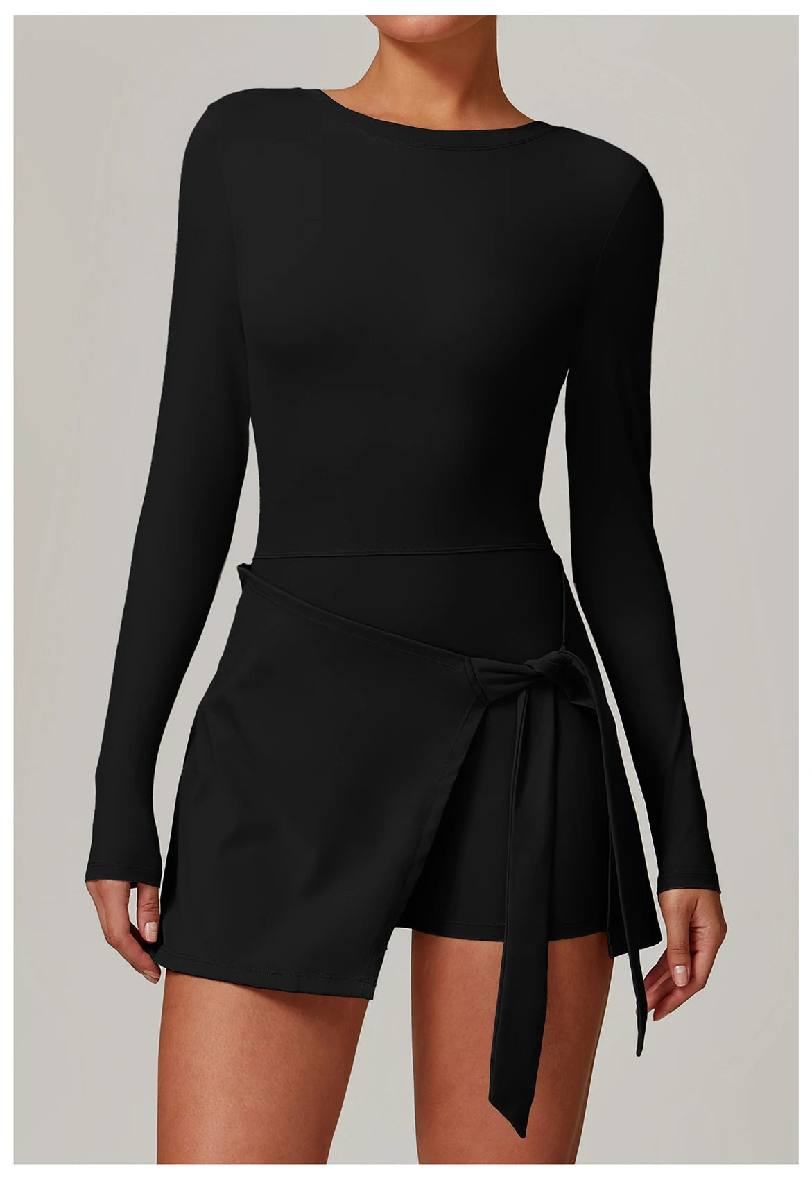 Conjunto de gimnasio de manga larga, mono deportivo corto sin mangas para mujer, ropa de yoga, monos de entrenamiento de una pieza para mujer, monos de recreación