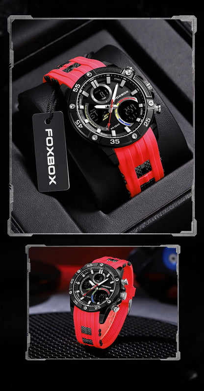 Relojes militares de moda para hombre LIGE, reloj cronógrafo deportivo original de lujo para hombre, reloj de cuarzo resistente al agua, reloj de pulsera digital