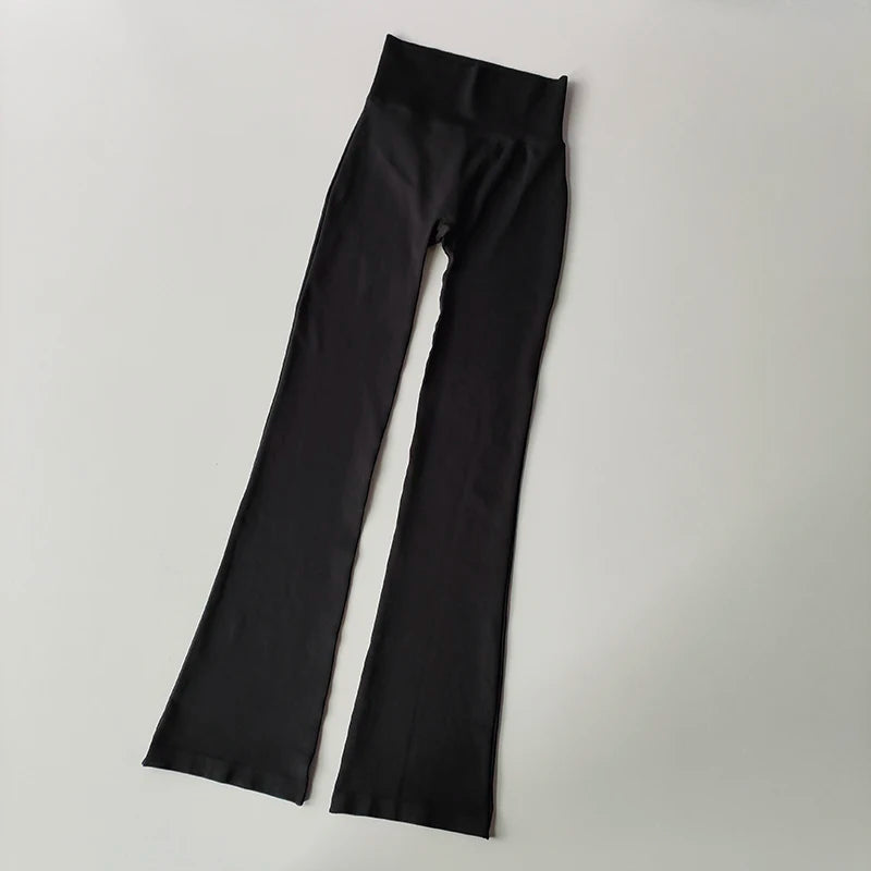 Leggings de compresión de cintura alta sin costuras, elásticos, sin costuras, para yoga, fitness y levantamiento de pesas.