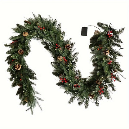1 pieza de decoración floral para el hogar de vacaciones, adecuada para el hogar, la puerta de entrada o la oficina, bellamente hecha, con estacionalidad.