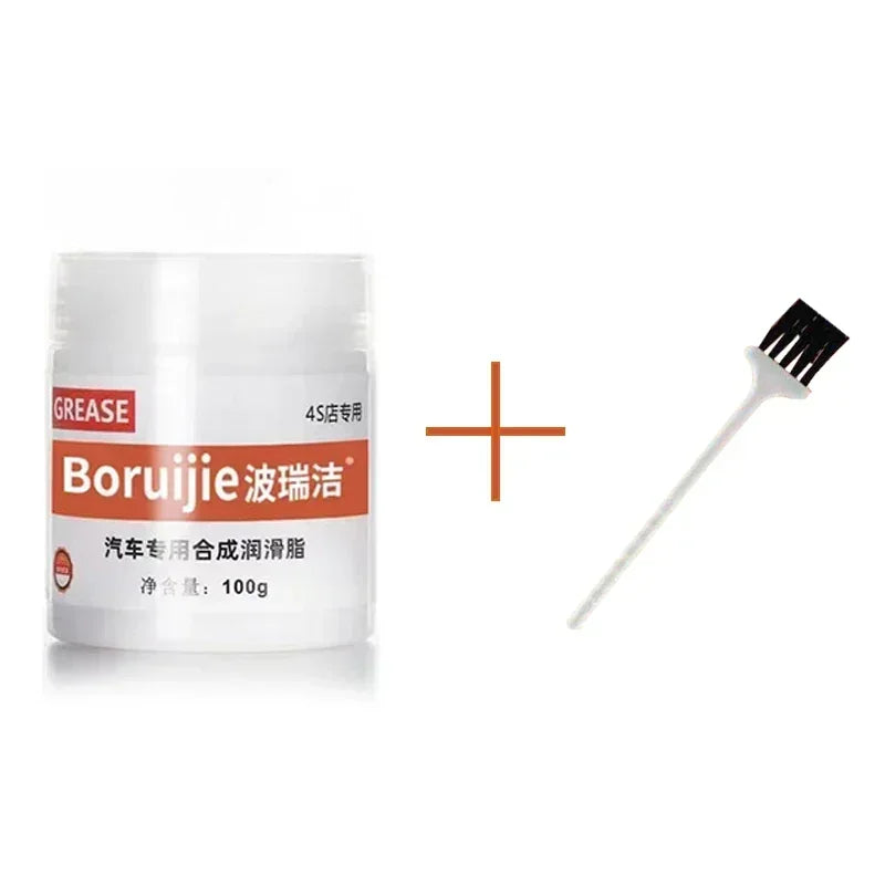 Grasa de mantenimiento específica para automóviles, lubricante para techo corredizo de puertas, mantenimiento de correderas de bisagras, atascos de rieles, aceite blanco con ruido anormal