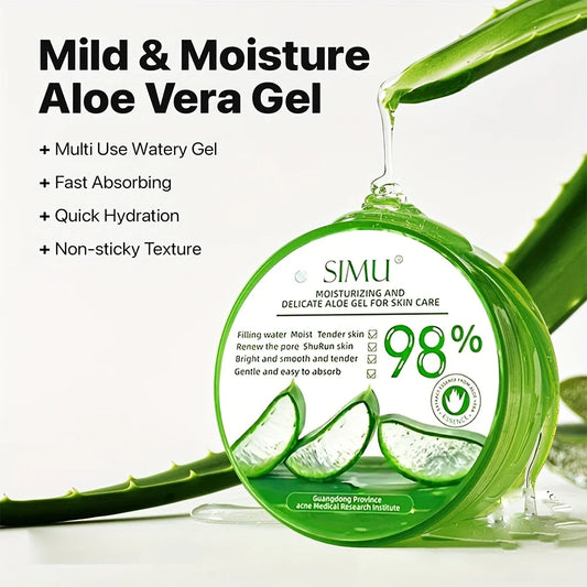 Gel hidratante de aloe vera - Cuidado meticuloso de la piel
