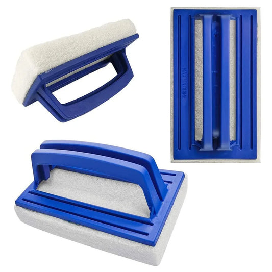 Cepillo de limpieza de paredes de piscina, depurador de línea de flotación, limpieza de piscinas, aguas termales, piscinas, spa, accesorio de bañera, cepillo de esponja, limpiador de piscinas