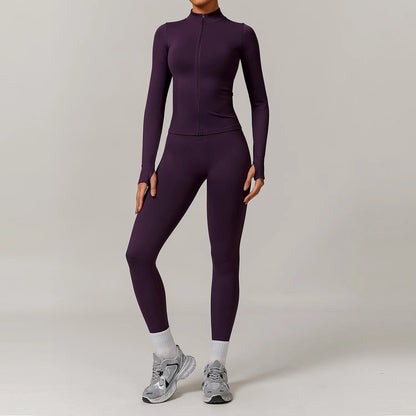 Conjunto de yoga deportivo sin costuras para mujer, 2 o 3 piezas, ropa deportiva para gimnasio, conjuntos de yoga para mujer, chándales, sujetador deportivo, leggings para gimnasio