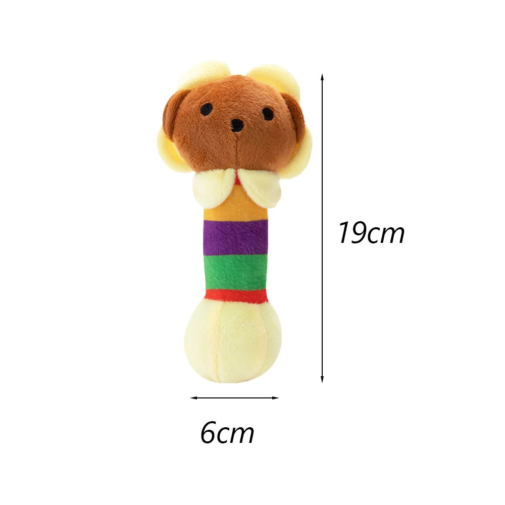Juguetes de peluche para masticar para perros pequeños, chirriantes, para cachorros, caniches, pomeranias, productos de juego para perros pequeños