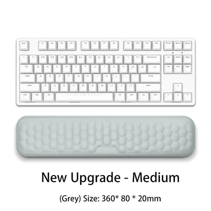 Reposamuñecas ergonómico para teclado y ratón, para oficina, para proteger y relajar la muñeca, con espuma viscoelástica, para ordenador y portátil