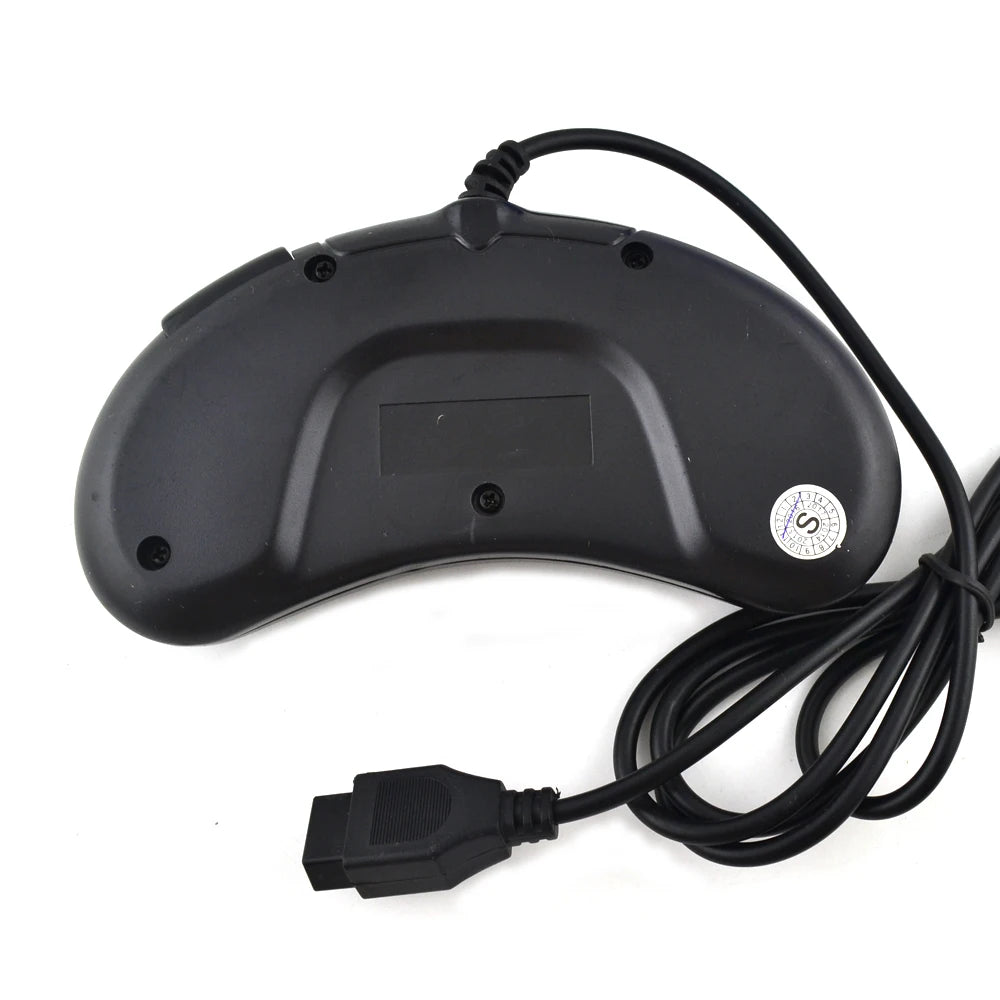Controlador de juego de 2 piezas/1 pieza para SEGA Genesis, controlador de 16 bits, gamepad de 6 botones para SEGA MD, accesorios de juego