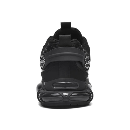 Zapatos de seguridad con puntera de acero LARNMERN para hombre y mujer, anchos, ligeros, cómodos, tipo tenis, de trabajo, coloridos.