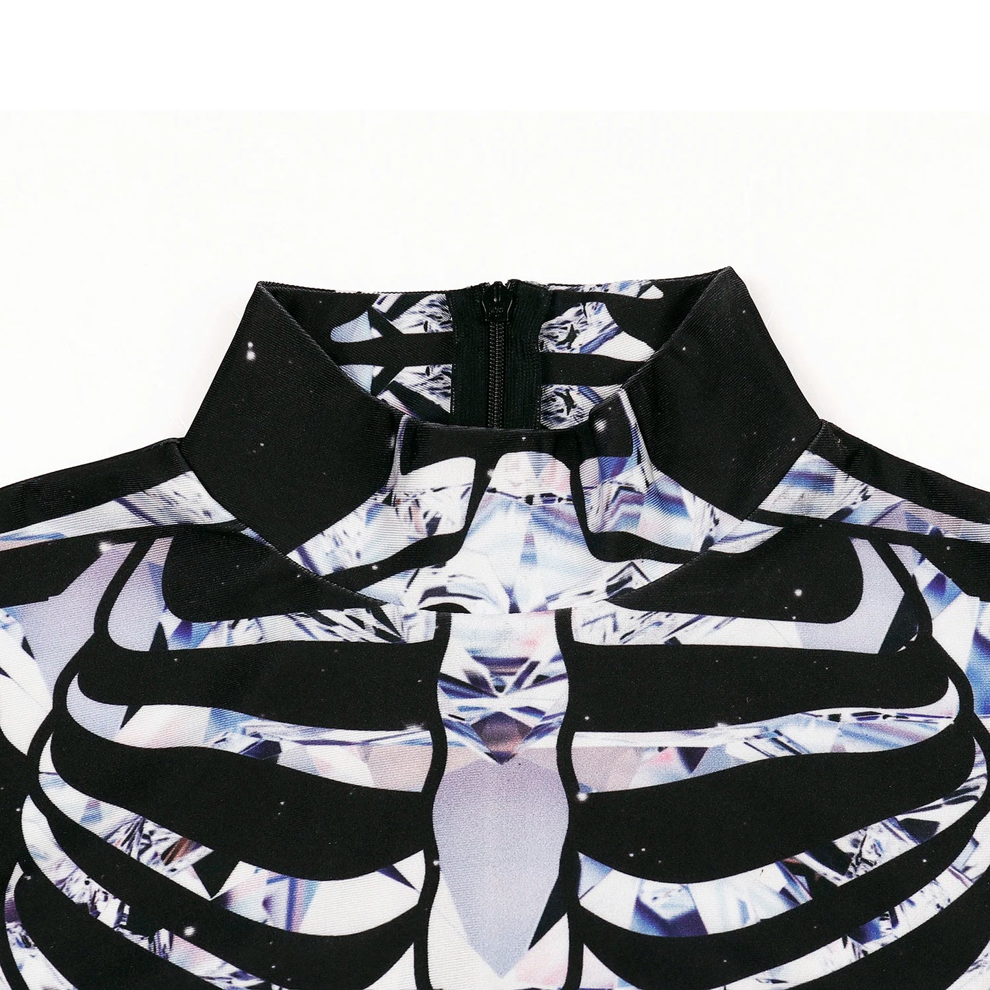 [You're My Secret] Halloween Women Adult Cosplay Jumpsuit Skeleton Bodysuit Female Zombies Party Outfit Sexy Zentai Costumes