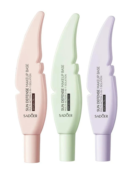 Protector solar Sadoer Quarantine UV Protection SPF30+ PA+++: aísla la piel del daño solar, ligero y no graso para defensas diarias.