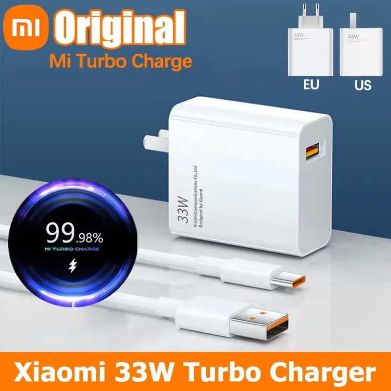 Cargador original Xiaomi de 120 W Turbo Hyper Charge, cable de carga rápida, adaptador de corriente UE-EE. UU. para Mi 13T, Redmi Note 13, 12 Pro+