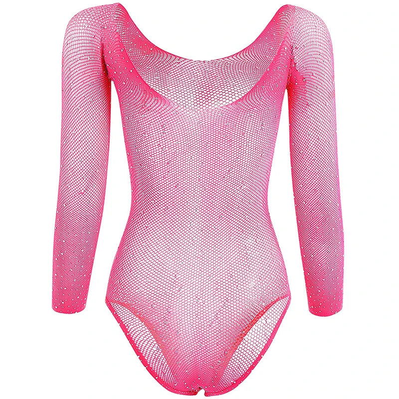 Bodys eróticos calientes, lencería sexy para mujer, diamantes de imitación para mujer, lencería sexy, medias de rejilla, trajes de cuerpo, disfraces sexys