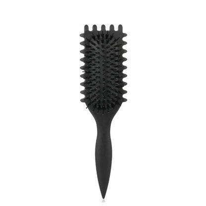 1 cepillo para peinar y dar forma a los rizos de hombres y mujeres, ideal para peinar y dar forma a los rizos, reduce los tirones.